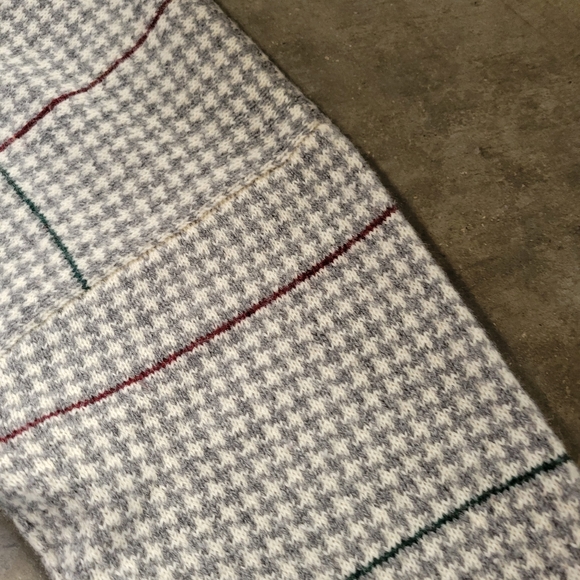 Vintage Woolrich John Rich And Bros Wool Sweater Tan Brown Pullover Size Medium - Picture 5 of 8